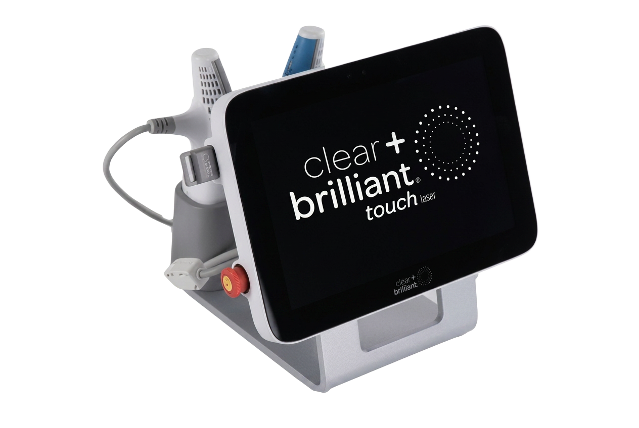 Clear + Brilliant Touch laser device